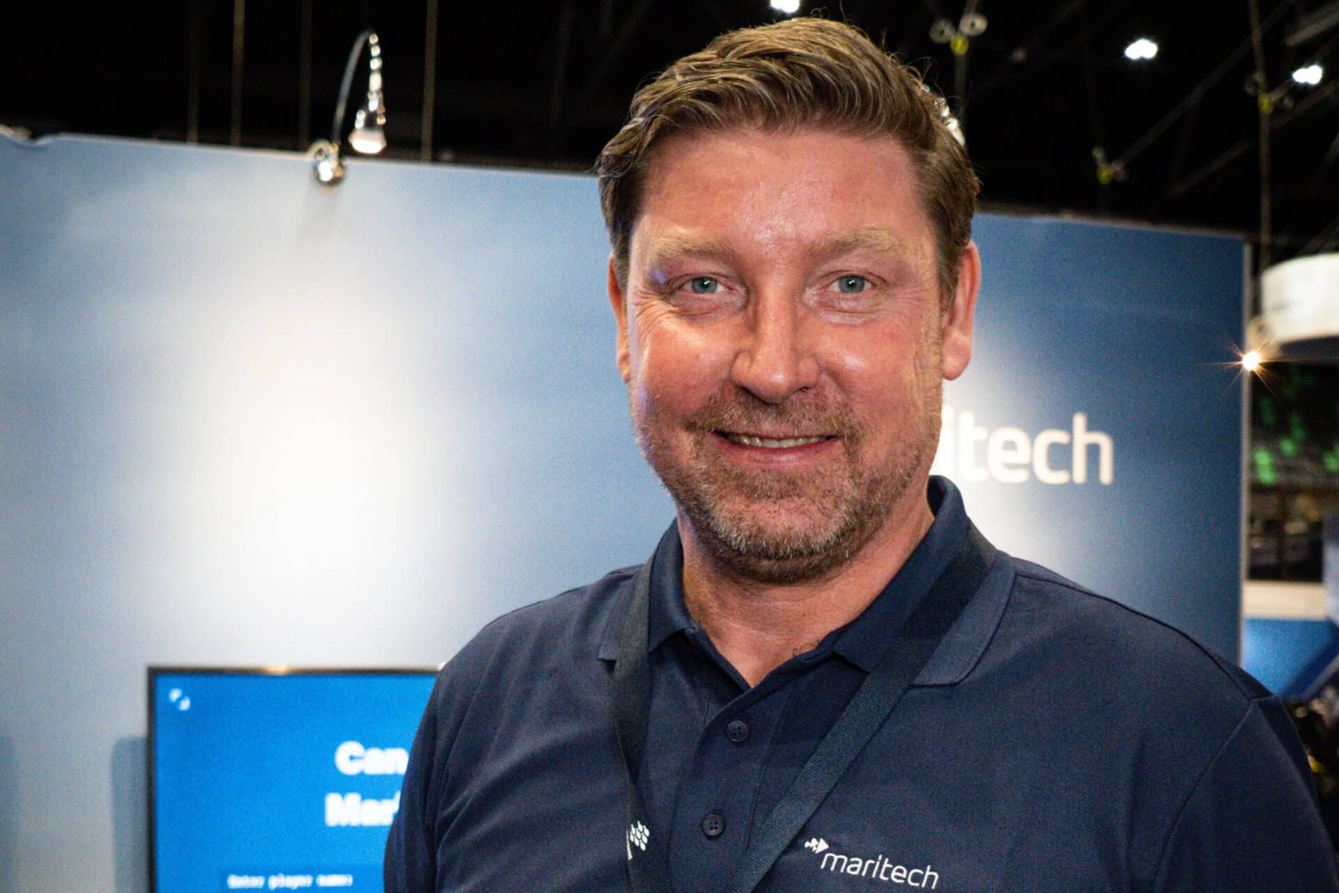 Konrad Olavsson, Maritech's Sales & Service Manager in Reykjavik