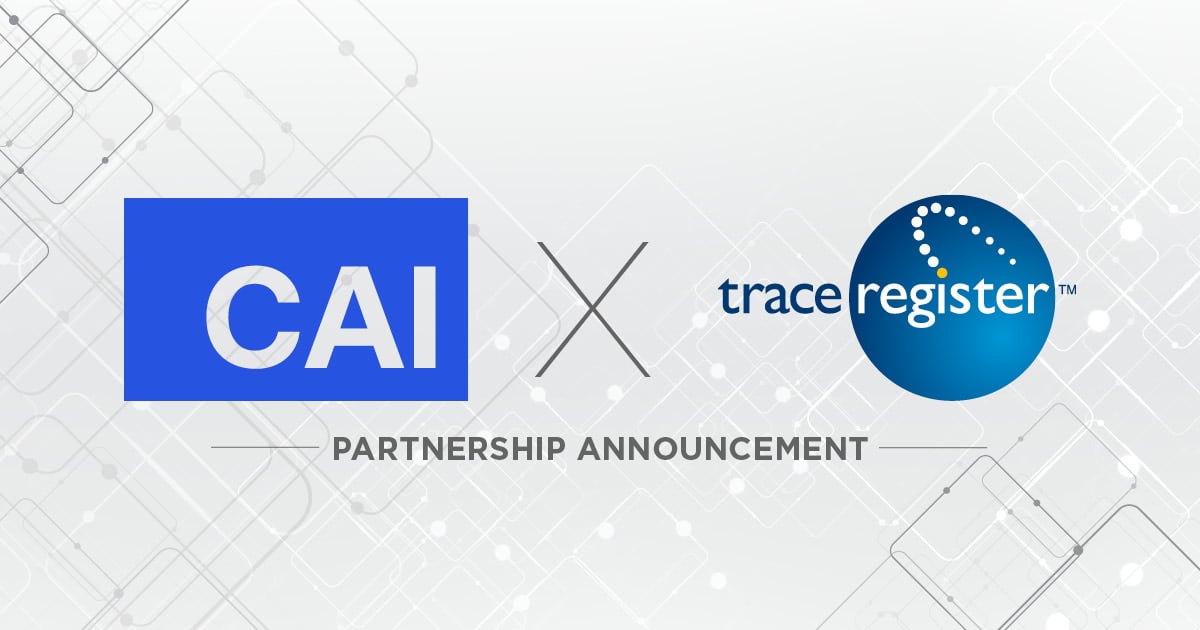 CAI Software, LLC, and Trace Register Expand Partnership to Deliver Enhanced Traceability Across the Food Industry