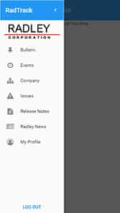 Radley RadTrack mobile navigation