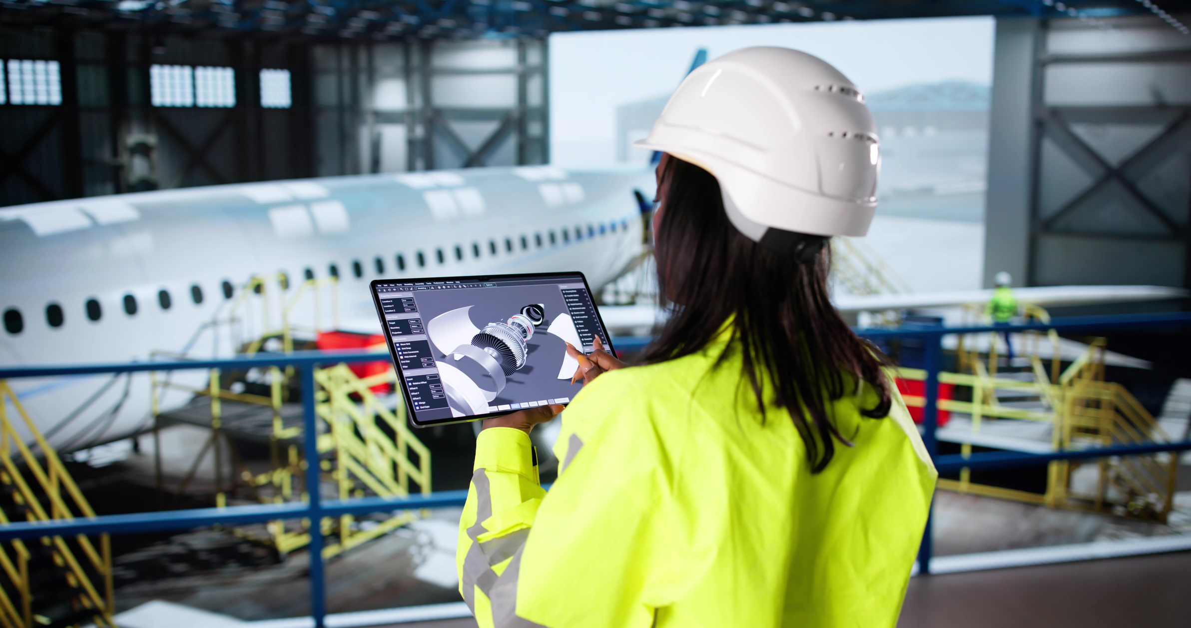 Inspecting The Quality Of Aircraft Parts