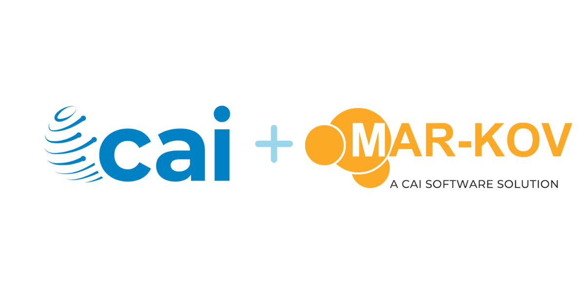 CAI Software Expands Capabilities with the Acquisition of Mar-Kov 